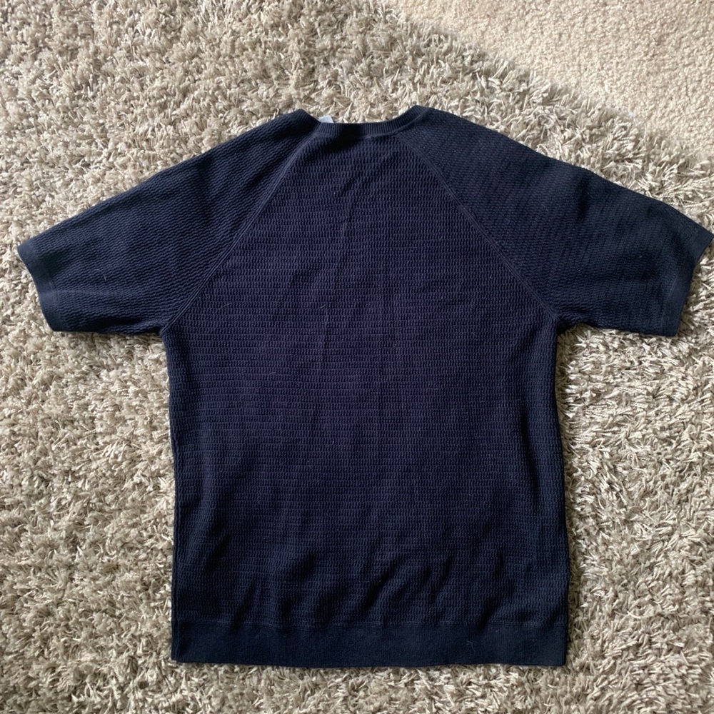 COS short sleeve knit top